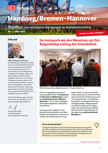 Projektbrief Nr. 1 (März 2025)