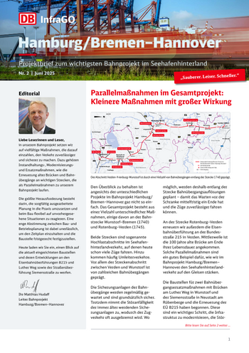 Projektbrief Nr. 2 (Juni 2025)